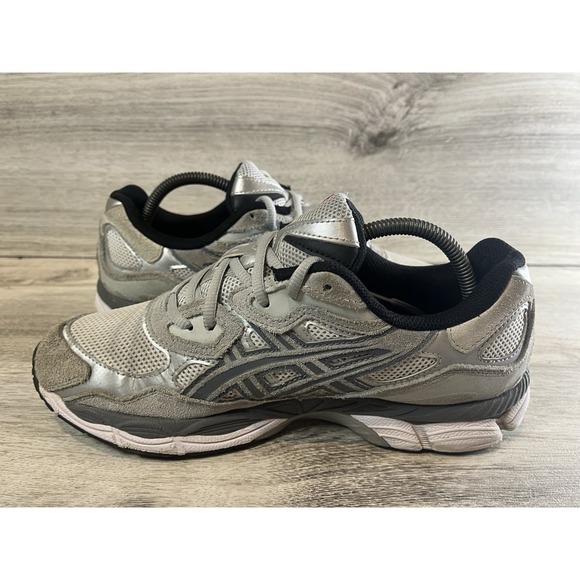 ASICS GEL-NYC Running Shoes Sneakers Mens‎ Size 8 Oyster Grey 1201A789-103 - Picture 5 of 8